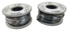 500′ Alpha 422010 Black 20AWG Stranded Hook Up Wire PVC UL AWM 1061 300V NEW