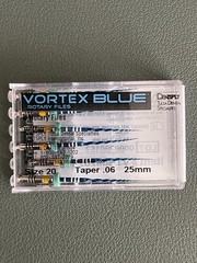 Dentsply Tulsa Dental Vortex Blue .06 Taper rotary files 6/pk , 38 PACKS NEW!