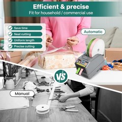 Ribbon Cutting Machine, Advanced Automatic Electric Tape Dispenser, 999mm Max Cu