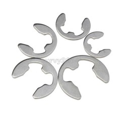 120PCS Assorted M1.5 – M10 Stainless E Clips C Circlip Retaining Snap Ring
