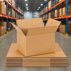 100 Pack 10x8x6 Corrugated Cardboard Shipping Boxes Packing Mailing Moving
