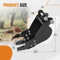 Narrow Trenching Bucket Direct Replacement For Mini Excavators Small Digger