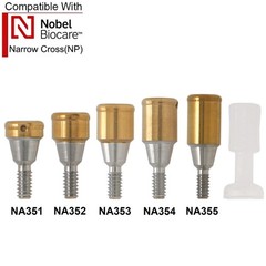 US Dental Locator Tapered Abutment For Hiossen/Zimmer/Nobel Biocare/Mis/Adin