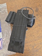 Uncle Mike’s Radio Case with Fixed Belt Loop Nylon Web Black Universal 88804
