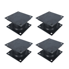 4PCS Fit Stanley Hydraulic Vibratory Plate Compactor Rubber Isolator Shock Mount
