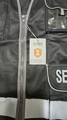 TCCFCCT Black Safety Vest for Men, Women High Visibility Reflective S2XL, New