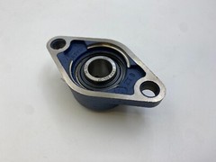 SKF FYTB 20 TF Flange-Mount Ball Bearing Oval 2-Bolt Holes 20mm Bore Cast Iron