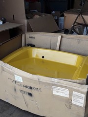 Creative Composites 4-5TP Vented Hood Yale Gold (No Liner)(Hood 4) PN:550015662