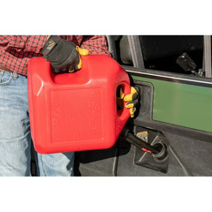 2p Midwest Can Company, 5 Gallon Capacity Gas Can with Flame Mitigation Device