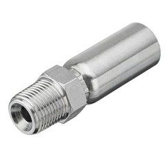 12PCS Hydraulic Hose End Fitting 1/4″ Hose x 3/8″ NPTF Male w/ Protection Cover