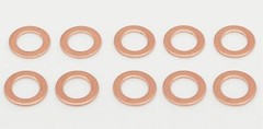 10pc M10 10mm x 16mm x 1.5mm Copper Crush Washer Seal Oil Gasket Banjo Bolt ATV