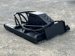 PROWORKS 72″ High Flow Brush Cutter Mulching Teeth 10″ Capacity Skid Steer USA