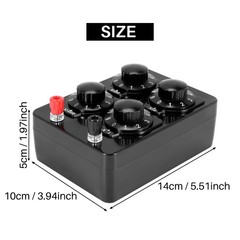0-9999 Ohm Simple Resistance Box Variable Decade Resistor Teaching4772