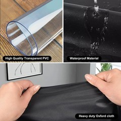 Sowokdon Bun Pan Sheet Rack 20-Tier Cover – Clear Panels, Black