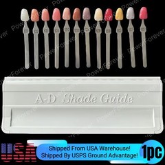 Dental 3D Gum A-D Shade Guide Pink Gingiva Aesthetic Composite Resin Restoration