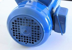 AC MOTOR, 3/4HP, 3450 RPM, 3PH, 208-230V/460V, 56C/TEFC, WITH BASE