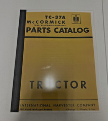 Tractor PARTS MANUAL Catalog Fits International FARMALL CUB TC-37A I