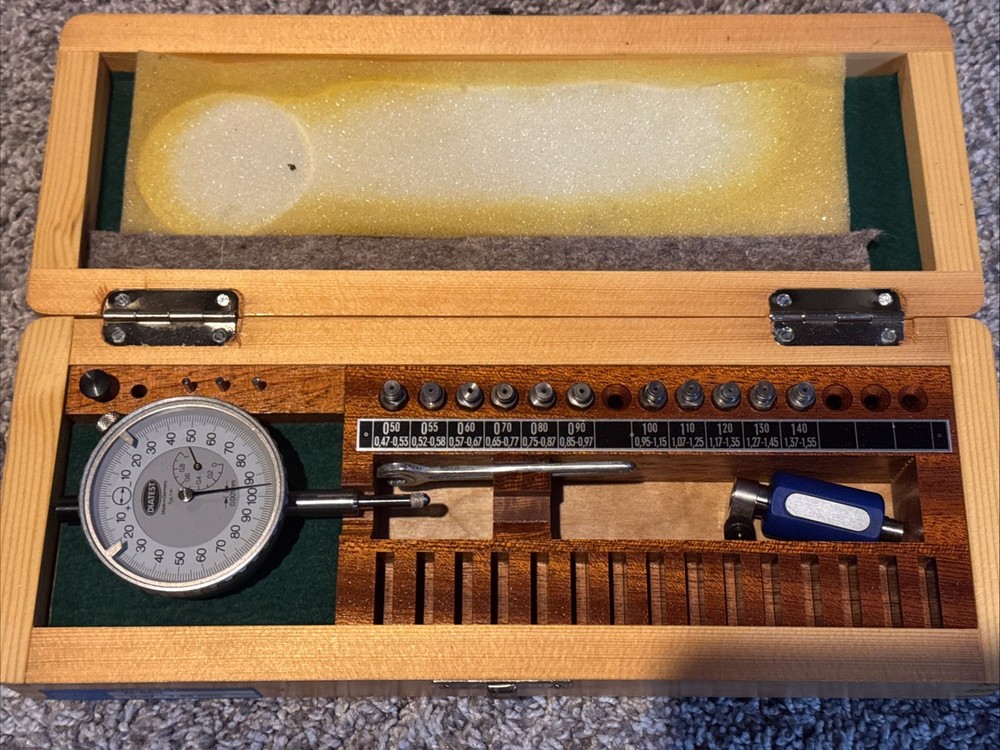 Diatest Split Ball Gage Type: M-000 (0.47 – 1.55mm) Pre Owned