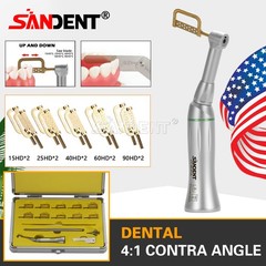 1-10Pcs Dental Ortho 4:1 Contra Angle Handpiece Interproximal Strip IPR Kit