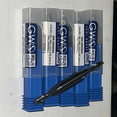 3pc Lot, GWS 7/32” 2 Flute DoubleEnd .563 Loc. x .375 SHK x 3” OAL EndMill