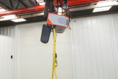 Kone Cranes 1/4 Ton Electric Chain Hoist 16′ Lift 16/5 FPM 2 Speed 460 Volt 3PH