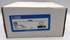 System Sensor Indoor Fire Alarm 2-Wire White Ceiling Strobe SS-SCWL – NEW