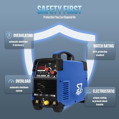 TIG Welder With Gas/Gasless S7 110V/220V 200 Amp 3-in-1 Welding Machine