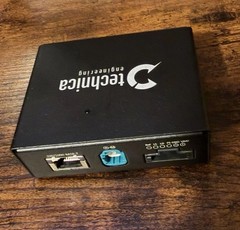 Technica Engineering 100/1000BASE-T1 Media Converter (Cables Not Included)