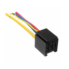12V 80A Amp 5 Pin SPDT Automotive Wire Relay Socket Control Harness Connector