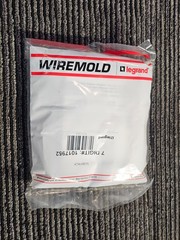 Wiremold Legrand 4ATCP4RAA 4″ Prewired Surface 4 Receptacle Brushed Aluminum