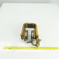 Unmarked Manual Push-Pull Hoist Trolley For 3-1/2″ Beam