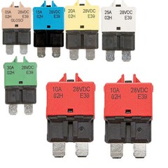 5PC 5A-30A Circuit Breakers Resettable Blade Type Fuse Car Truck Boat Marine
