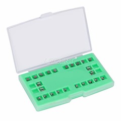 AZDENT Dental Orthodontic Brackets Passive Self-Ligating Brace Roth.022 Hook 345