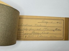 Vintage Duplicate Receipt Book Carbon Copy Sales Receipt Pad 80% Full USED