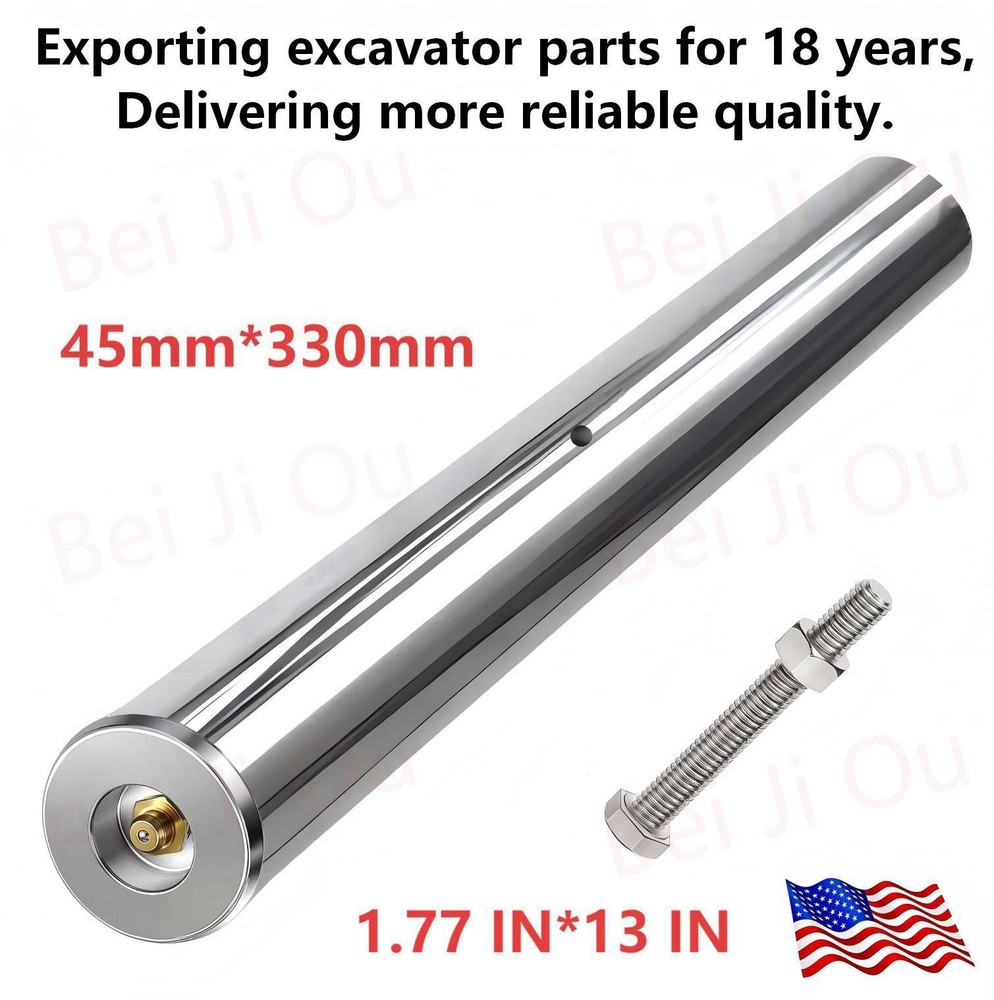 45mmX330mm New upgraded Excavator Universal Bucket Pin With grease nipple