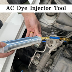 R1234Yf Dye Injector, AC Dye Injector with Shut-Off Valve, AC Oil Injector for R