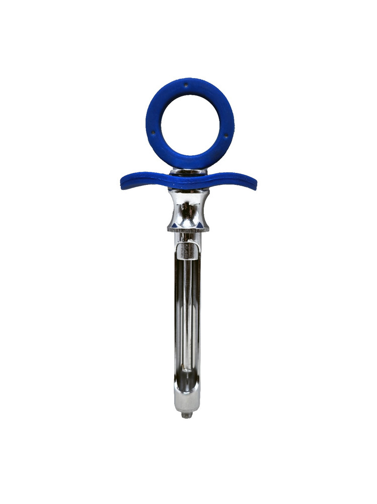 Miltex GripRite Aspirating Syringe CW, with Silicon Grip Red/Blue/Green