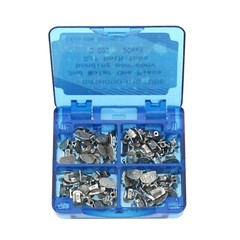 20 Sets Orthodontic Molar Bracket Buccal Tubes Roth MBT 022 1st 2nd ortodoncia