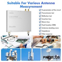 Portable Vector Network Analyzer USB Based Full 2-Port LibreVNA 2.0 100kHz-6GHz