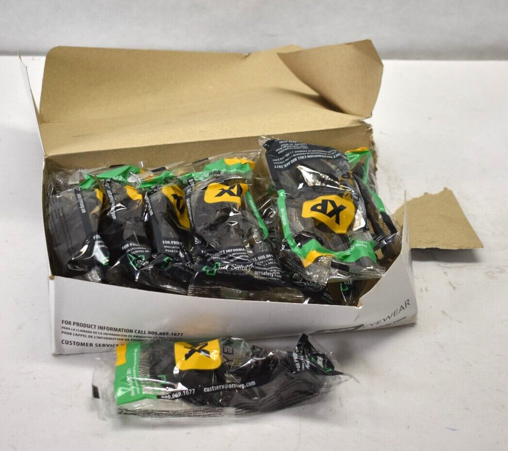 Lot of 12 Orr Safety Protective Eyewear Glasses Tinted Lens XP 727 XP727