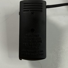 Sony ECM-011 Electret Condenser Microphone Made In Japan Clip Onto Tie Or Lapel