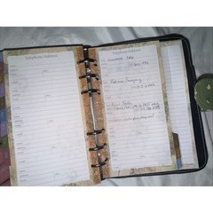Vintage 1990s Organizer Day Runner Planner Running Mate Edition Small Binder