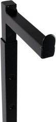 Single Costumer Clothing Display Stand Black Valet 72″ Garment Rack Adjustable