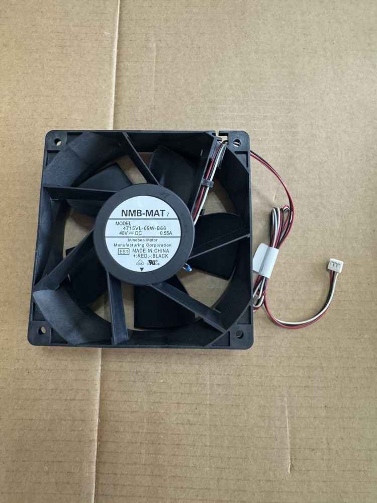 20 X NMB-MAT 4715VL-09W-B66 48V 0.55A 120 * 120 * 38mm Server Cooling Fan