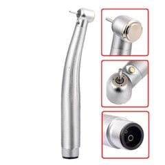 Dental No-LED/LED E-generator High Speed Handpiece Push Button 2/4Hole Turbine
