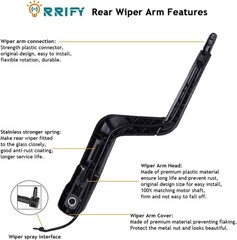 15276248 Rear Windshield Wiper Arm Blade Set for GMC Acadia 2007-2012, Saturn…