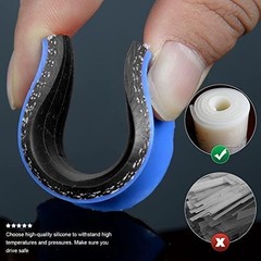 Silicone Radiator Hose For Jeep Cherokee XJ 4.0l 242 CID L6 1984-2005 (2Pcs)