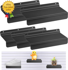 Slatwall Shelves, Slatwall Panel Accessories, Floating Slat Wall Shelf Shelves f
