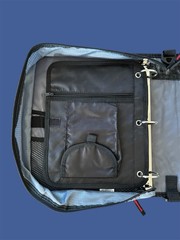 Case-it 2-Inch Dual D-Ring Zipper Storage Binder 4 inch Capacity Black