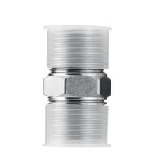 10 Pack Hydraulic Hose Adapter Fittings: 1/2″ NPTF Male x 1/2″ NPTF Male w/Cover